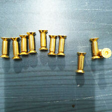 10PC Brass Knife Handle Pin Rivets Knife Fasteting Screws Lock Flat Hex Head TD6 picture