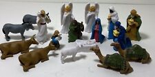 Vintage Safari Ltd Nativity Character Set Of 15 plus 5 Duplicate Figures picture
