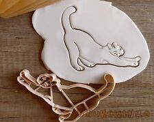 Cat Stretching Kitten Home House Cat Cookie Cutter Pastry Animal Pet picture