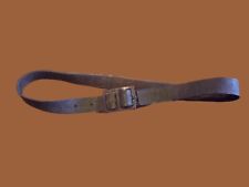 WWII ITALIAN CARCANO M-1891 LEATHER COMBAT BELT WITH BUCKLE ORIGINAL picture