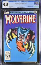 Wolverine Limited Series #2 CGC 9.8 1982 1st Yukio Frank Miller picture
