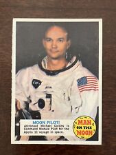 1969 Topps Man On The Moon #53B Moon Pilot Michael Collins Rookie Card RC picture