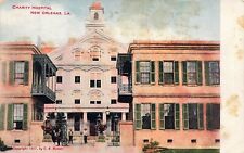 1909 LOUISIANA POSTCARD: CHARITY HOSPITAL NEW ORLEANS, LA picture