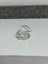 Retired Swarovski Crystal Oyster Clam Shell with Pearl Figurine Unmarked picture