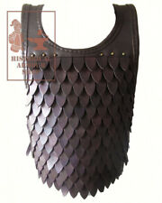 Leather Scale Armor for Stage Costume Re-enactment & Larp Halloween Xmas Gift picture