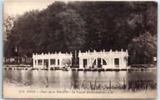 Postcard - Parc de la Tête d'Or - Le Nouvel Embarcadère - Lyon, France picture