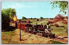 Postcard Oldest Locomotive CO Railroad Museum, Golden P149 picture