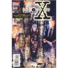 X-Files (1995 series) #10 in Near Mint condition. Topps comics [j^ picture