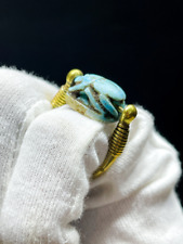 Rare Fantastic Ancient Egyptian Ring of Egyptian Scarab ( symbol of good luck ) picture