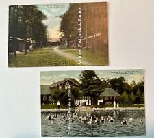 Sturgeon Bay Wisconsin Cabot Lodge 1919-1922 Postcards (4) picture