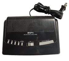GPX Radio Alarm Clock Model: D520-Black-Corded/Batt.Bkup picture