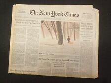 1999 JAN 10 NEW YORK TIMES NEWSPAPER -TRIAL SHIFTS TO STARR'S EVIDENCE - NP 7005 picture