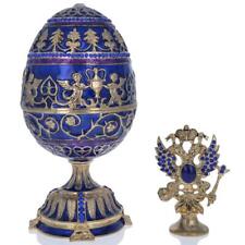 1912 Tsarevich Royal Imperial Easter Egg 5.5 Inches picture