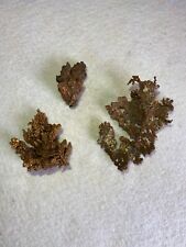 NATIVE COPPER of AZ Copper District Very High Quality x 3 Great Specimens picture