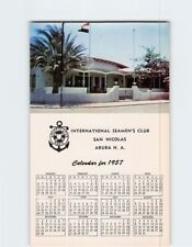 Postcard International Seamens Club San Nicolas Aruba picture