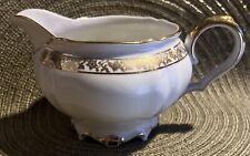 Vintage Hutschenreuther Selb Creamer Bavaria Germany US Zone,  Gold Trim picture