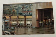 Lobby Union Terminal, Cincinnati, Ohio. Postcard (I2) picture