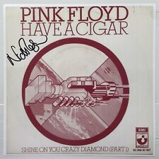 SIGNED NICK MASON PINK FLOYD HAVE A CIGAR 12x12 PHOTO RARE picture