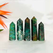Chrysocolla Malachite Points Towers Crystal Generators picture