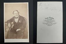 Dublin, Sir Philip Cramton, Vintage Surgeon & Anatomist Business Card, CD picture