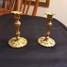 ormolu french boudoir candlesticks 19 century  french  picture