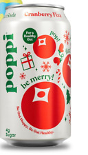 Poppi Sparkling Prebiotic Soda (Holiday Variety) (8 Pack Cranberry Fizz) picture