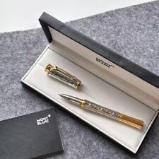 Montblanc  Gold Classic Luxury Ballpoint Pen Writers Stripe picture