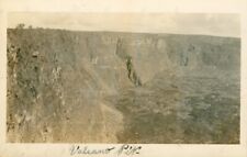 1920s Kilauea Volcano Pit Hawaii Photo picture