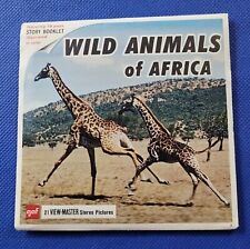 Vintage Gaf B618 Wild Animals of Africa Travel view-master 3 Reels Packet picture