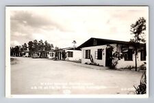 Weeki Wachee Spring FL-Florida RPPC, Weeki Wachee Motor Lodge, Vintage Postcard picture