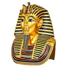 EGYPTUS King TUT Tutankhamun Gold Mask Statue - Handmade, 7.87 inch Height, P... picture