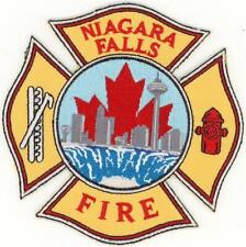 Canada Niagara Falls Maltese Maple Leaf Fire Dept Patch picture