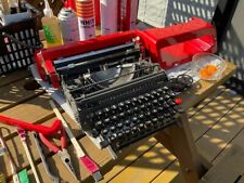 Olivetti Valentine Red Bucket Typewriter Vintage work Tested  [Excellent] retro picture