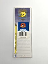 Vintage Looney Tunes Tweety Bird Magnetic Shopping List picture