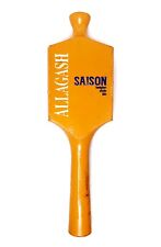 Allagash Brewing Company 'Saison Belgian Style Ale' Wood Craft Beer Tap Handle picture