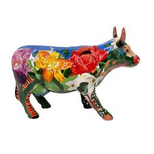 Cow Parade Georgia O'cowffe Hand Painted Figurine 2007 #7360 Westland Giftware picture