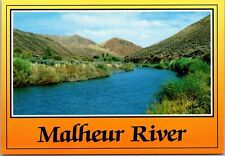 Postcard 4 x 6 Oregon Picture Print Malheur River Along Eastern Oregon [cu] picture