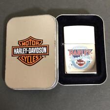 ZIPPO Lighter Harley-Davidson 1999 with Can MADE IN USA ZIPPO Lighter HARLEY- picture
