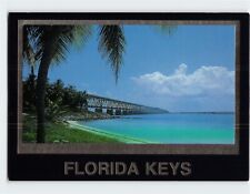 Postcard Ocean Bridges and Beaches Florida Keys USA picture