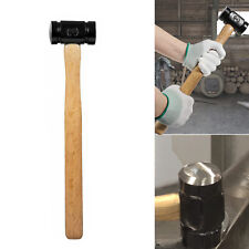 36oz Blacksmith Farrier Rounding Hammer Tool For Blacksmithing Forged Tools. picture