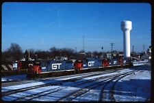 Original Rail Slide - GTW Grand Trunk Western 5825+ Durand MI 12-29-1995 picture