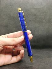 25g Natural Stone Lapis Lazuli Ballpoint Blue Ink Pen Premium Quality Handmade picture