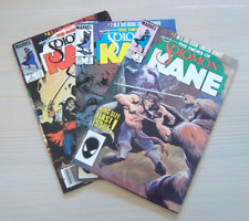 Sword of Solomon Kane #1 2 4 [of 6 Issue Series] Lot / 3 - Marvel - 1985 - 1986 picture