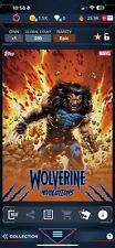 DIGITAL Topps Marvel Collect Popular Demand Wolverine Evolutions AoA Costume picture