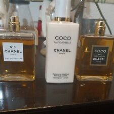 Chanel No 5, Coco Chanel perfume and Chanel Mademoiselle Lotion picture