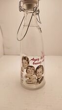 Le Lait LACTIE Vintage French Glass Bottle picture