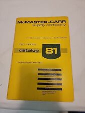 McMASTER-CARR SUPPLY CO CATALOG #81 1975 picture