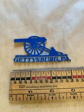 Gettysburg, PA Cannon Refrigerator Magnet Travel Souvenir Vintage picture