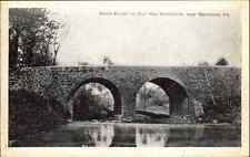 Manassas Virginia VA Civil War Bull Run Battlefield Stone Bridge Vintage PC picture