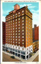 Vintage C. 1920s Winthrop Hotel Lexington Ave 47th St. New York City NY Postcard picture